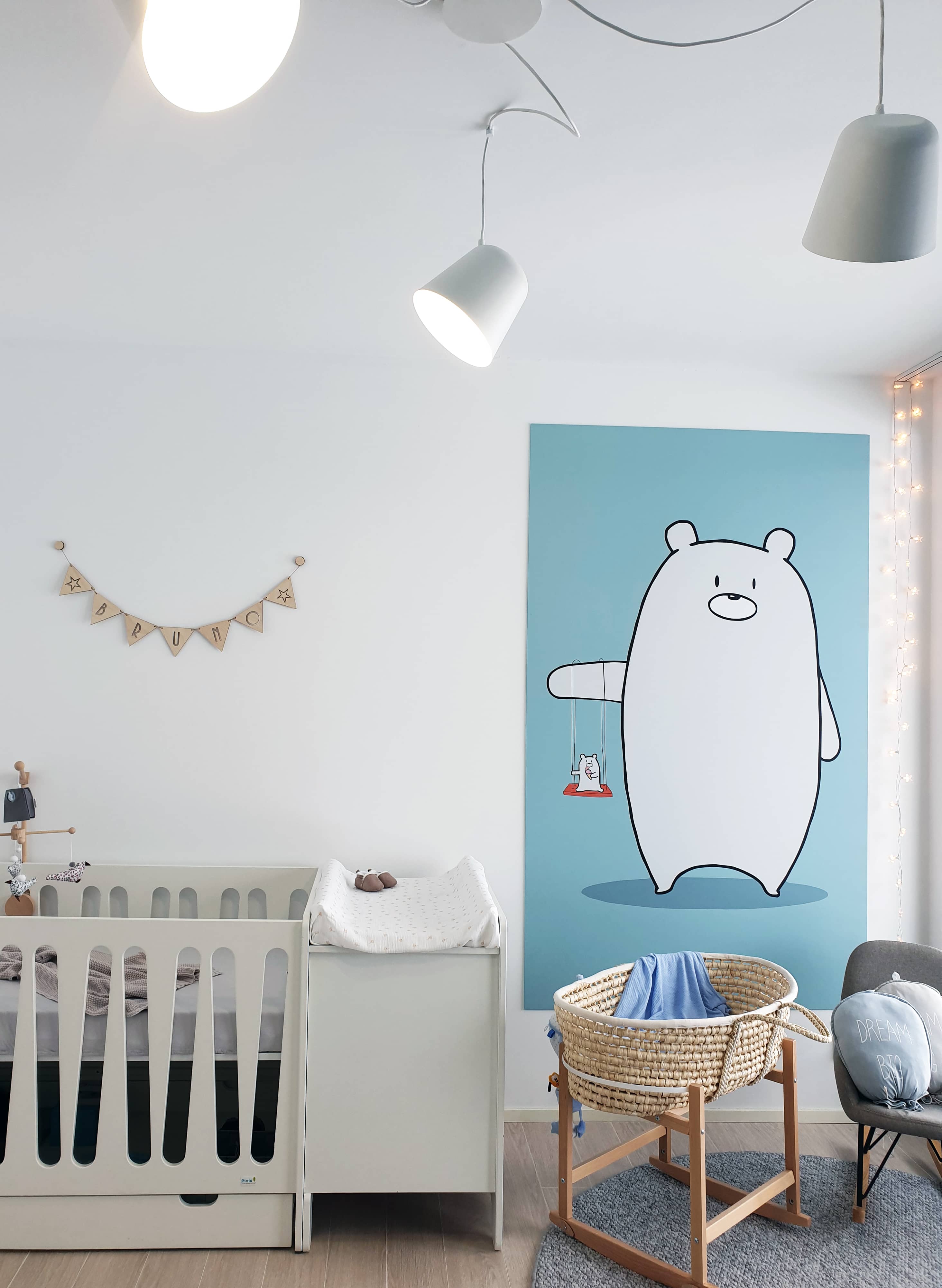 Zdjęcie projektu Pokój niemowlaka - dziecka 