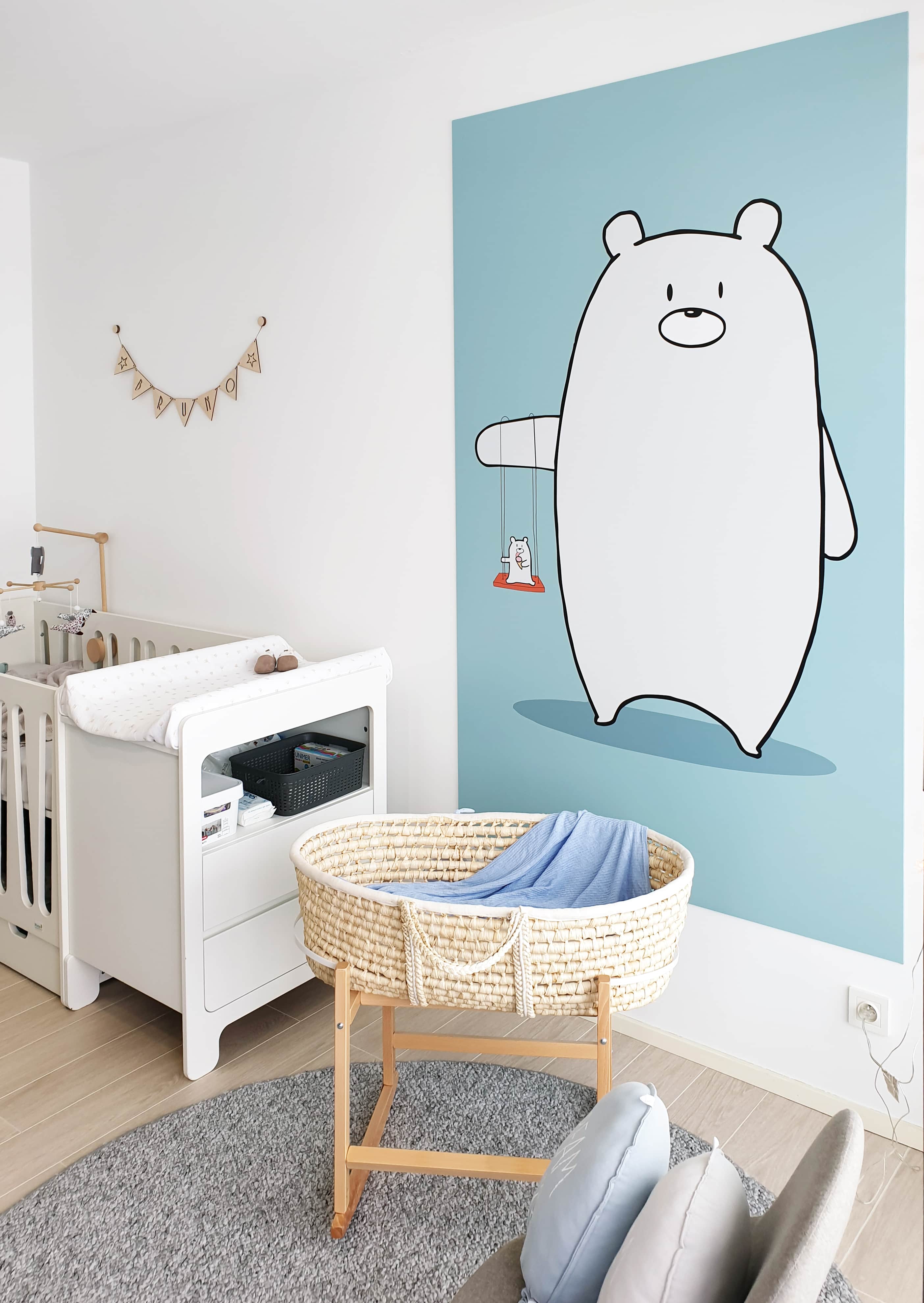 Zdjęcie projektu Pokój niemowlaka - dziecka 