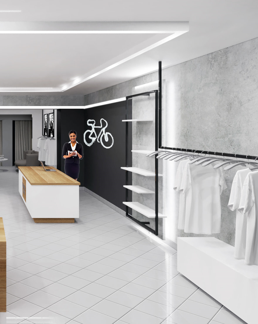 Zdjęcie projektu Wnętrze Top Brands Outlet Iława