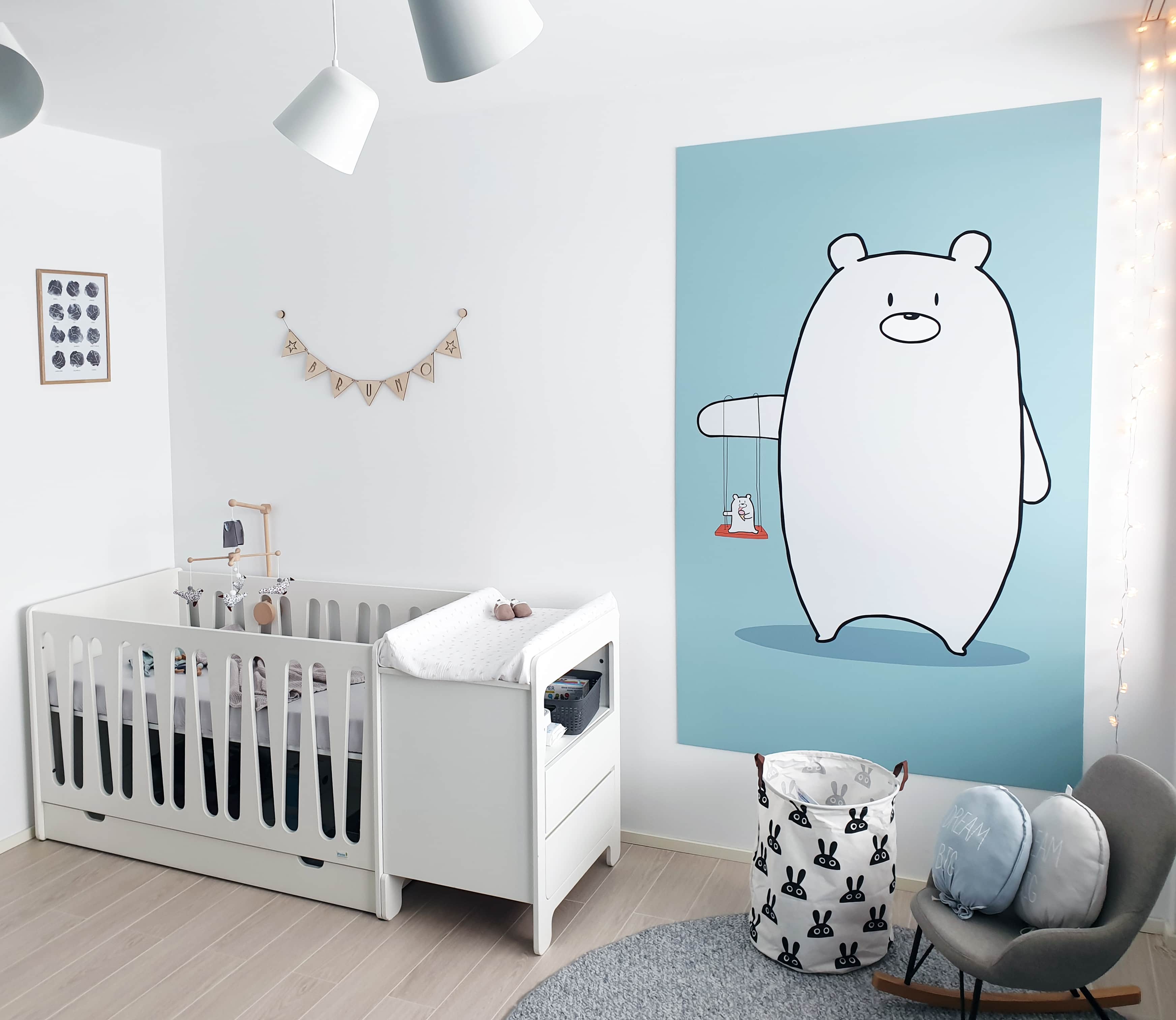 Zdjęcie projektu Pokój niemowlaka - dziecka 