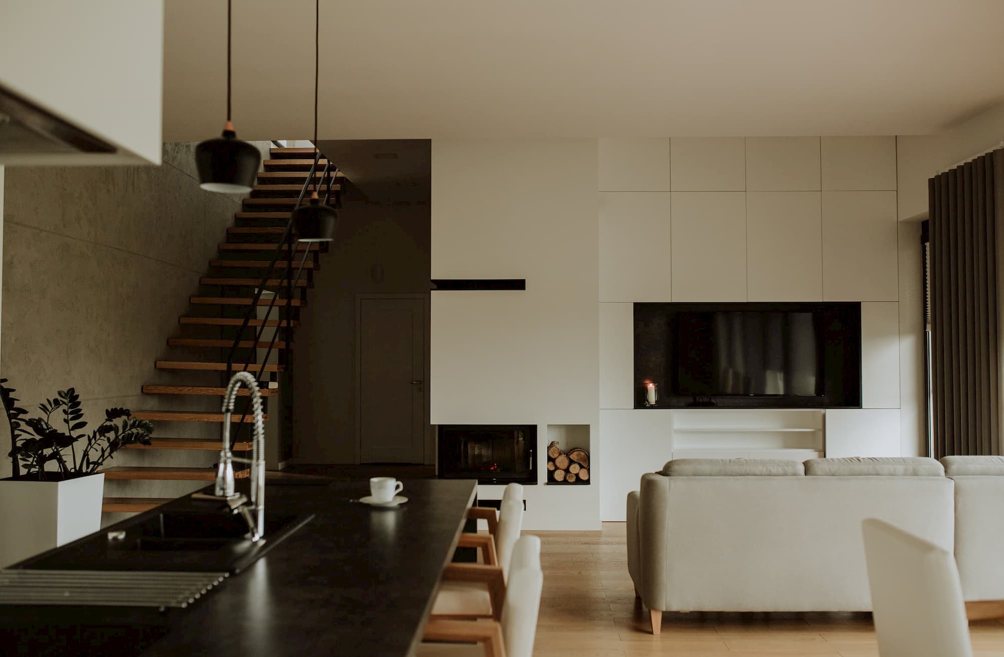 Projekt Wnętrze domu Sampława 1